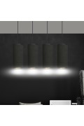 Lampa wisząca BENTE 4 BL BLACK