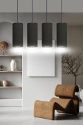 Lampa wisząca BENTE 4 BL BLACK