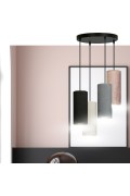 Lampa wisząca BENTE 4 BL PREMIUM MIX