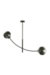 Lampa sufitowa HUNTER 2 BLACK/STRIPE - Emibig