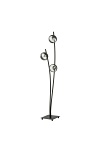 Lampa podłogowa HUNTER LP3 BLACK/STRIPE - Emibig