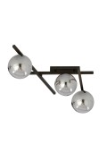 Lampa sufitowa SMART 3 BLACK/GRAFIT