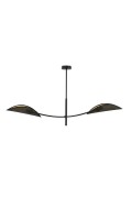 Lampa sufitowa LOTUS 2 BLACK/GOLD