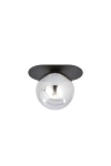 Lampa sufitowa PLAZA 1 BLACK/GRAFIT - Emibig