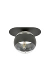 Lampa sufitowa PLAZA 1 BLACK/STRIPE - Emibig