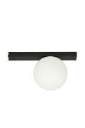 Lampa sufitowa FIT 1 BLACK/OPAL