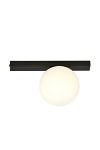 Lampa sufitowa FIT 1 BLACK/OPAL - Emibig