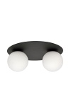 Lampa sufitowa SOLAR 2 BLACK/OPAL - Emibig