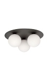 Lampa sufitowa SOLAR 3 BLACK/OPAL - Emibig