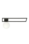 Lampa sufitowa IMAGO 1B BLACK/OPAL - Emibig