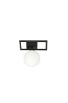Lampa sufitowa IMAGO 1E BLACK/OPAL - Emibig