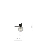Lampa sufitowa IMAGO 1G BLACK/GRAFIT