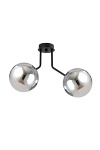 Lampa sufitowa NOVA 2 BLACK/GRAFIT - Emibig
