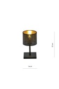Lampa JORDAN LN1 BLACK/GOLD