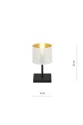 Lampa JORDAN LN1 WHITE/GOLD