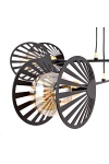 Lampa wisząca PLAYA 4 BLACK - Emibig