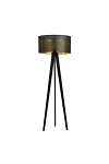 Lampa podłogowa ASTON LP1 BLACK/GOLD - Emibig