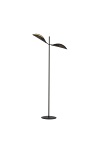 Lampa podłogowa VENE LP2 BLACK/GOLD - Emibig
