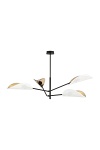 Lampa sufitowa VENE 4 WHITE/GOLD - Emibig