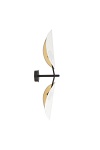 Kinkiet VENE K2 WHITE/GOLD - Emibig