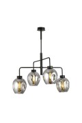 Lampa sufitowa LUKKA 4 BLACK/GRAFIT