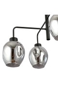 Lampa sufitowa LUKKA 4 BLACK/GRAFIT