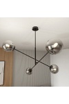 Lampa sufitowa LINEAR 4 BLACK/GRAFIT - Emibig