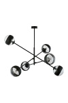 Lampa sufitowa LINEAR 6 BLACK/STRIPE - Emibig