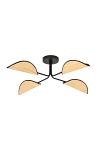Lampa sufitowa GOMEZ 4 RATTAN - Emibig
