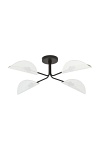 Lampa sufitowa GOMEZ 4 WHITE/GOLD - Emibig
