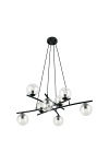 Lampa wisząca ESSA 8 TRANSPARENT - Emibig