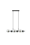 Lampa wisząca RORY 6 TRANSPARENT - Emibig