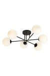 Lampa sufitowa ROMA 6 BL OPAL - Emibig