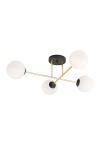 Lampa sufitowa MAGNUM 4 BL OPAL - Emibig