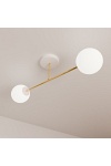 Lampa sufitowa MAGNUM 2 WH OPAL - Emibig