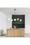 Lampa wisząca GRAVITY 6 BL OPAL - Emibig