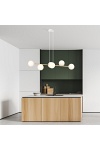 Lampa wisząca GRAVITY 6 WH GOLD - Emibig