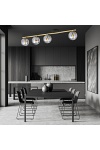 Lampa sufitowa MONZA 4 BL GRAFIT - Emibig