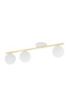 Lampa sufitowa MONZA 3 WH OPAL - Emibig