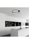 Lampa sufitowa SOPRA 2 BL GRAFIT - Emibig