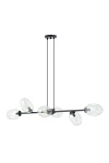 Lampa sufitowa PANDORA 6 BL TRANSPARENT - Emibig