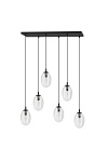 Lampa sufitowa ASTRAL 6 BL TRANSPARENT - Emibig