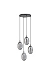 Lampa sufitowa ASTRAL 4 BL PREMIUM GRAFIT - Emibig