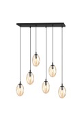 Lampa sufitowa ASTRAL 6 BL MIODOWY