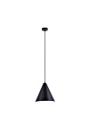 Lampa wisząca REBEL 1 BLACK/WHITE - Emibig