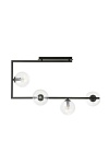 Lampa sufitowa SOMA 4 BL TRANSPARENT - Emibig