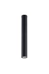 Lampa sufitowa TECNO 1L BLACK oprawa oświetleniowa - Emibig