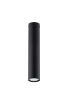 Lampa sufitowa TECNO 1M BLACK oprawa oświetleniowa - Emibig