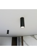 Lampa sufitowa TECNO 1S BLACK oprawa oświetleniowa