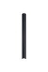 Lampa sufitowa TECNO 1XL BLACK oprawa oświetleniowa - Emibig